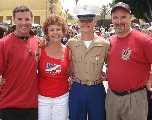Patti's son became a United States Marine